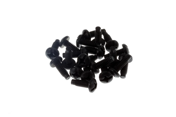Rack Screws, 12-24 Thread, Phillips Head (Qty 20)