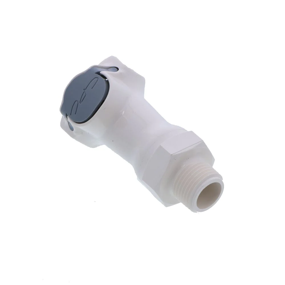 HFCD10635 Valved Male Thread Coupling Body 3/8 NPT — Bag of 10