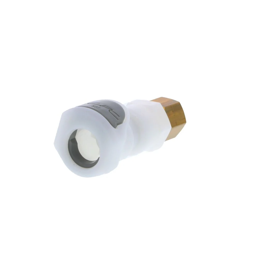 APC NSF Valved In-Line Compression Coupling Body with Shroud - 1/4" — Pack of 250