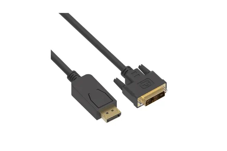 3ft Display Port Male to DVI Male Cable