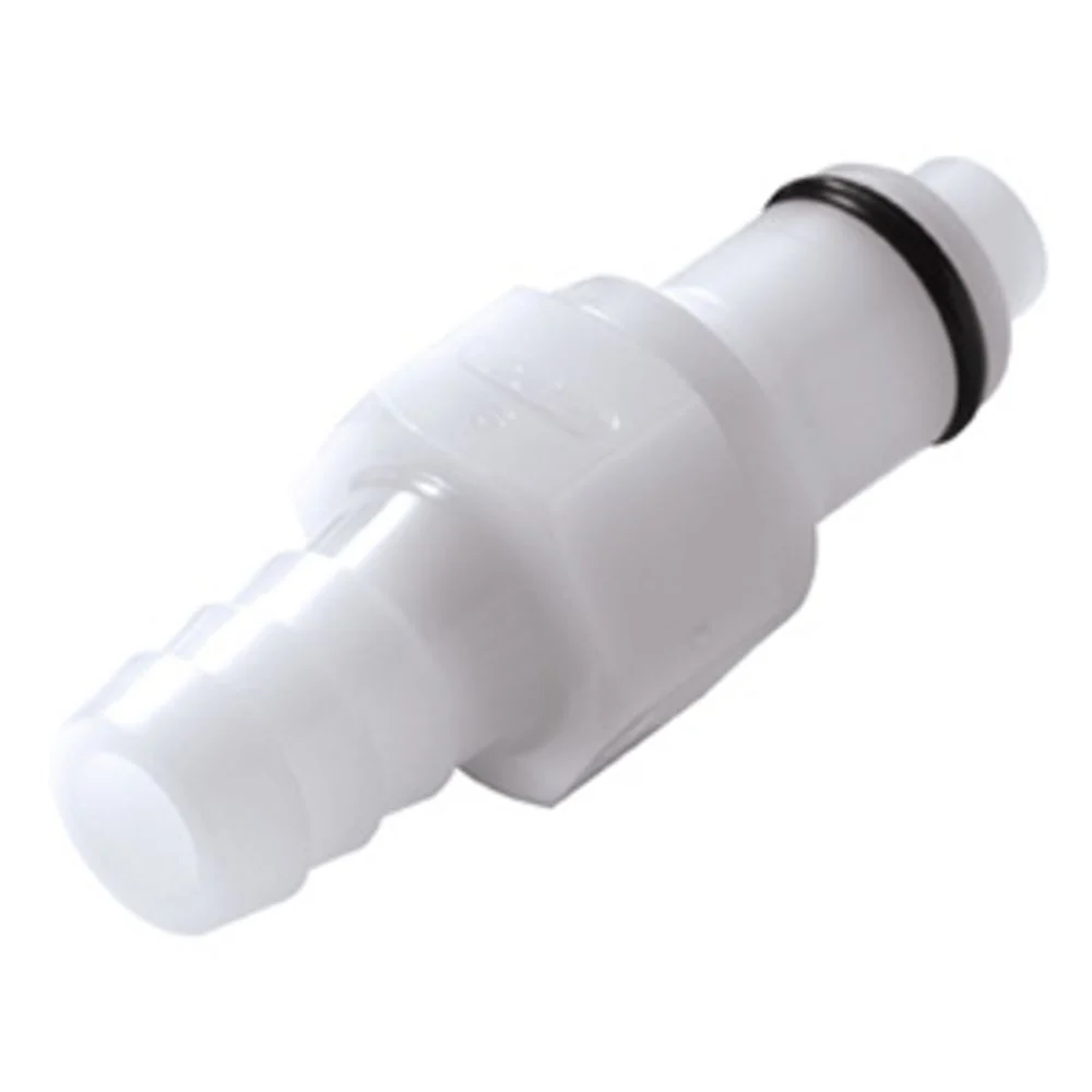 PLCD22006 Valved In-Line Hose Barb Coupling Insert 3/8 ID Barb — Single