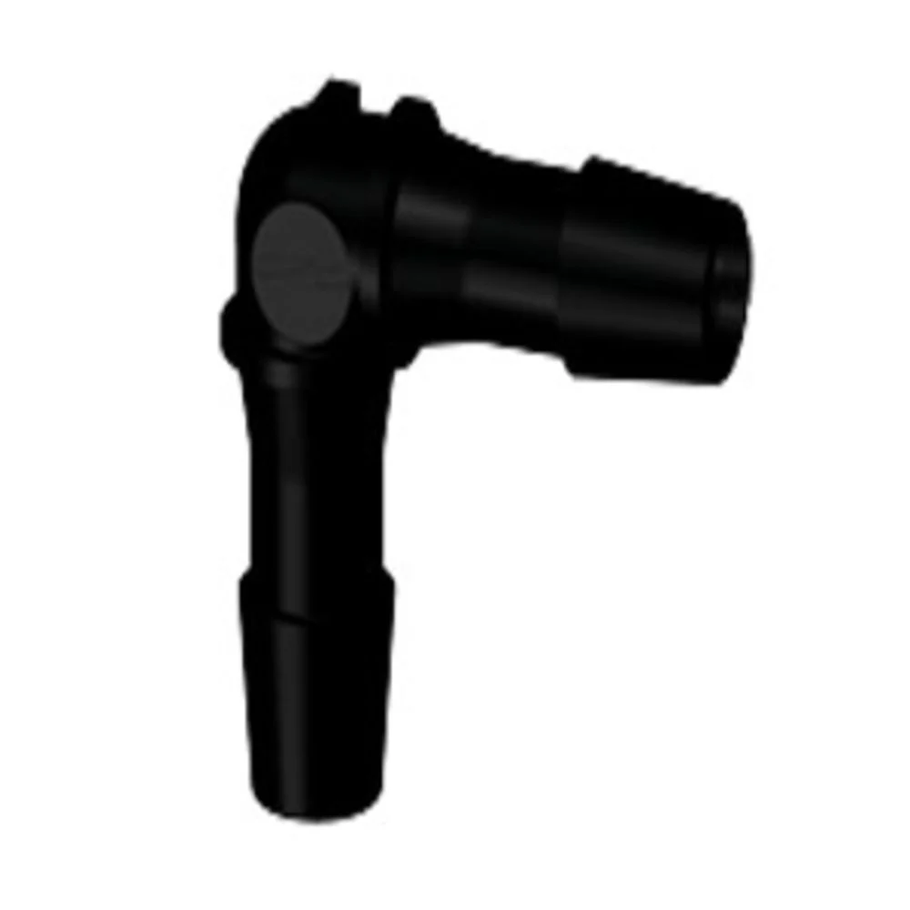 HE1231 Elbow Fitting Black Nylon 3/8 HB X 3/8 HB — Single