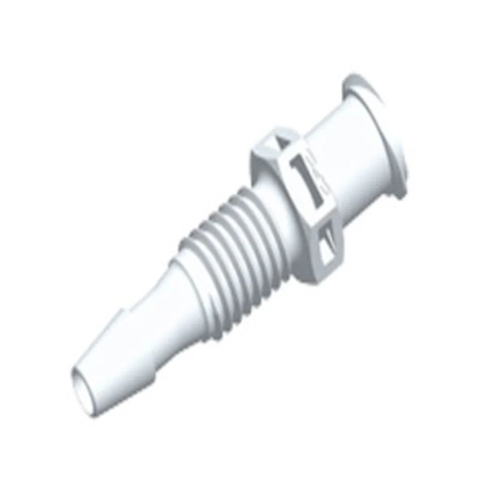 PMLF4170 Luer Fitting Natural PVDF Panel Mount Female Luer x 1/8 HB — Pack of 1000