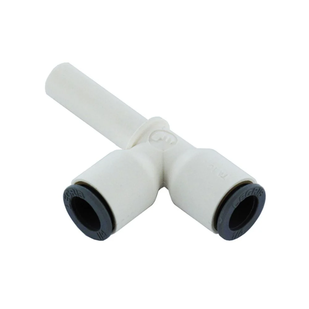Parker LIQUIfit Stem Run Tee - 3/8 Stem x 3/8 x 3/8 — Case of 1000