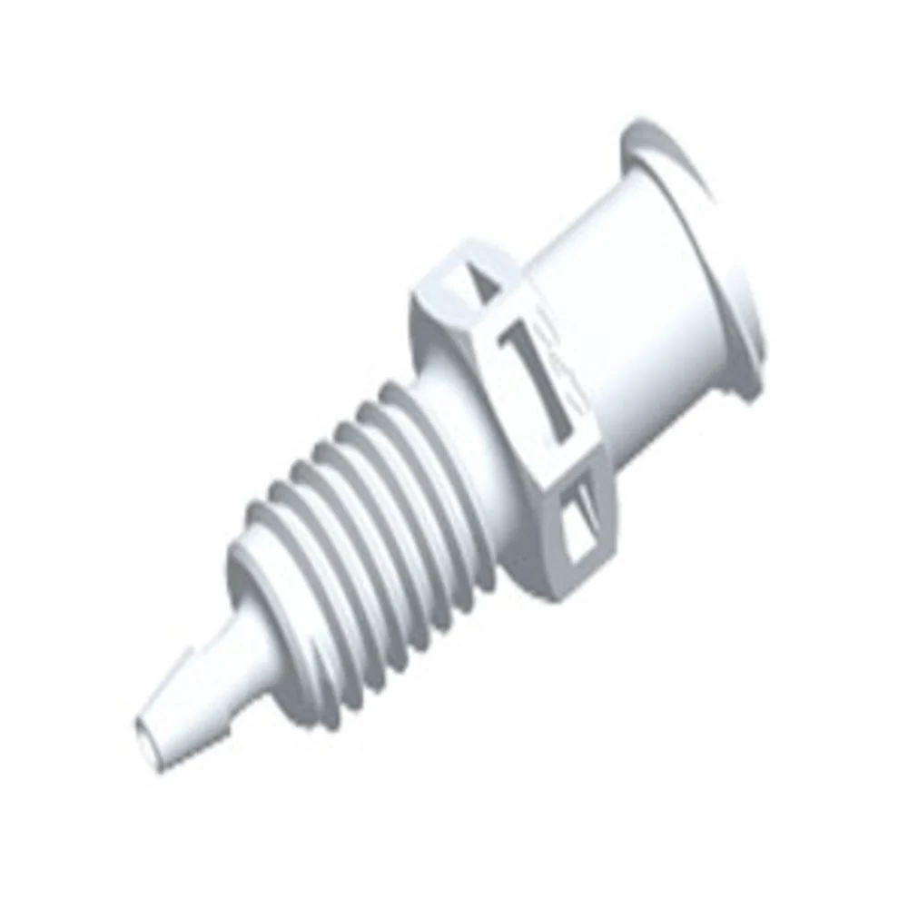 PMLF2170 Luer Fitting Natural PVDF Panel Mount Female Luer x 1/16 HB — Pack of 1000