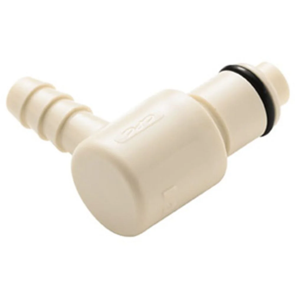 PLC2300412 Elbow Hose Barb Coupling Insert 1/4 ID Barb — Single