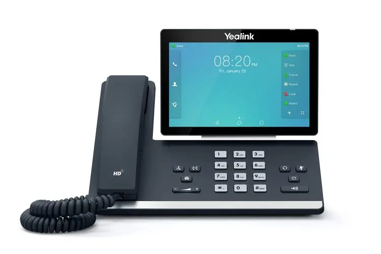 Yealink SIP-T58A VoIP Smart Media Phone w/Bluetooth, 7-inch Color Touchscreen, New, Original