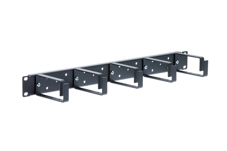 Kendall Howard 1U D-Ring Cable Management Kit