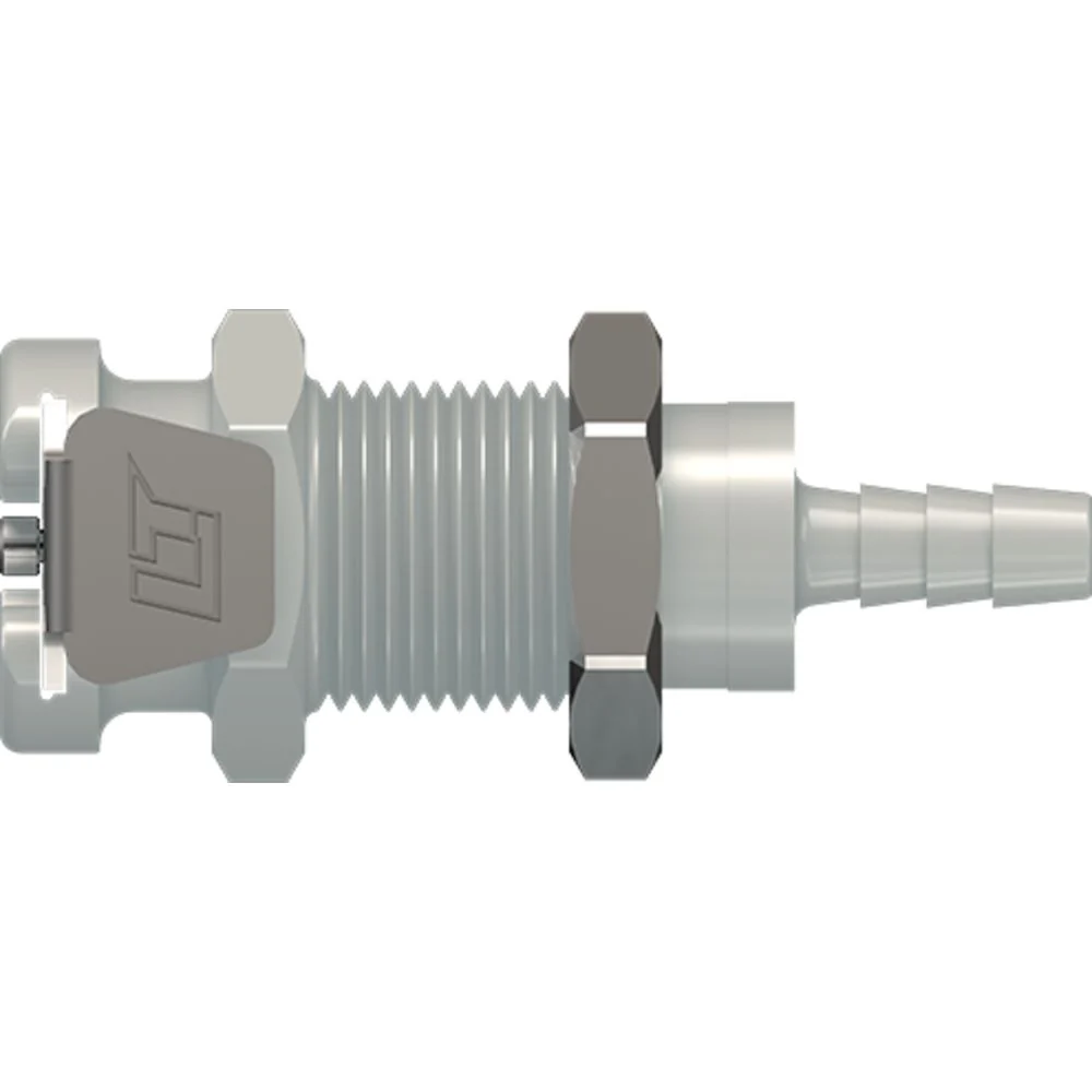 LinkTech PANEL MT SOCKET NV 1/8HB MOLDED BLUE — Single