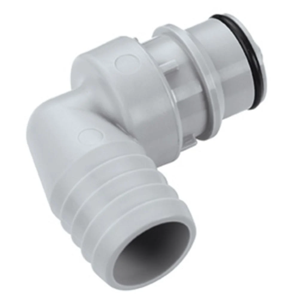 HFCD231212 Valved Elbow Hose Barb Coupling Insert 3/4 ID Barb — Pack of 100