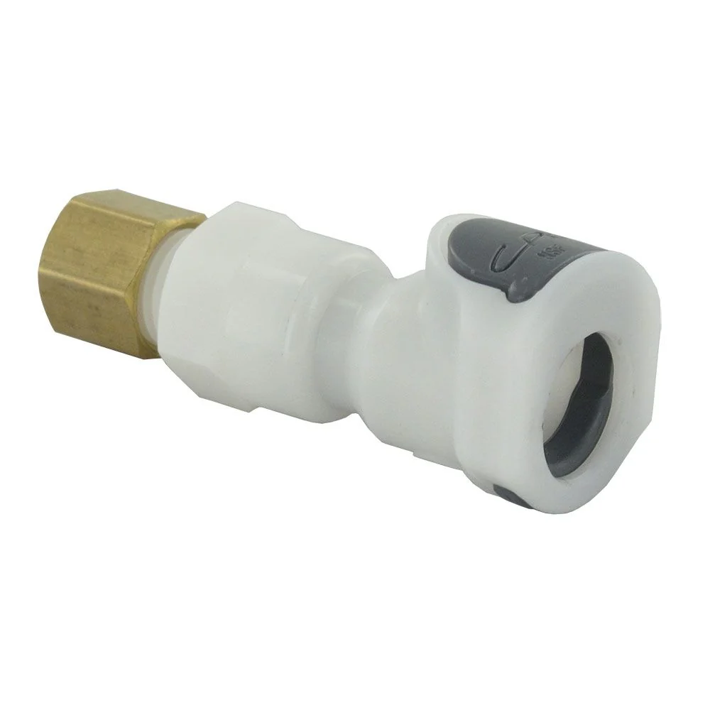APC NSF Valved In-Line Compression Coupling Body with Shroud - 3/8" — Single