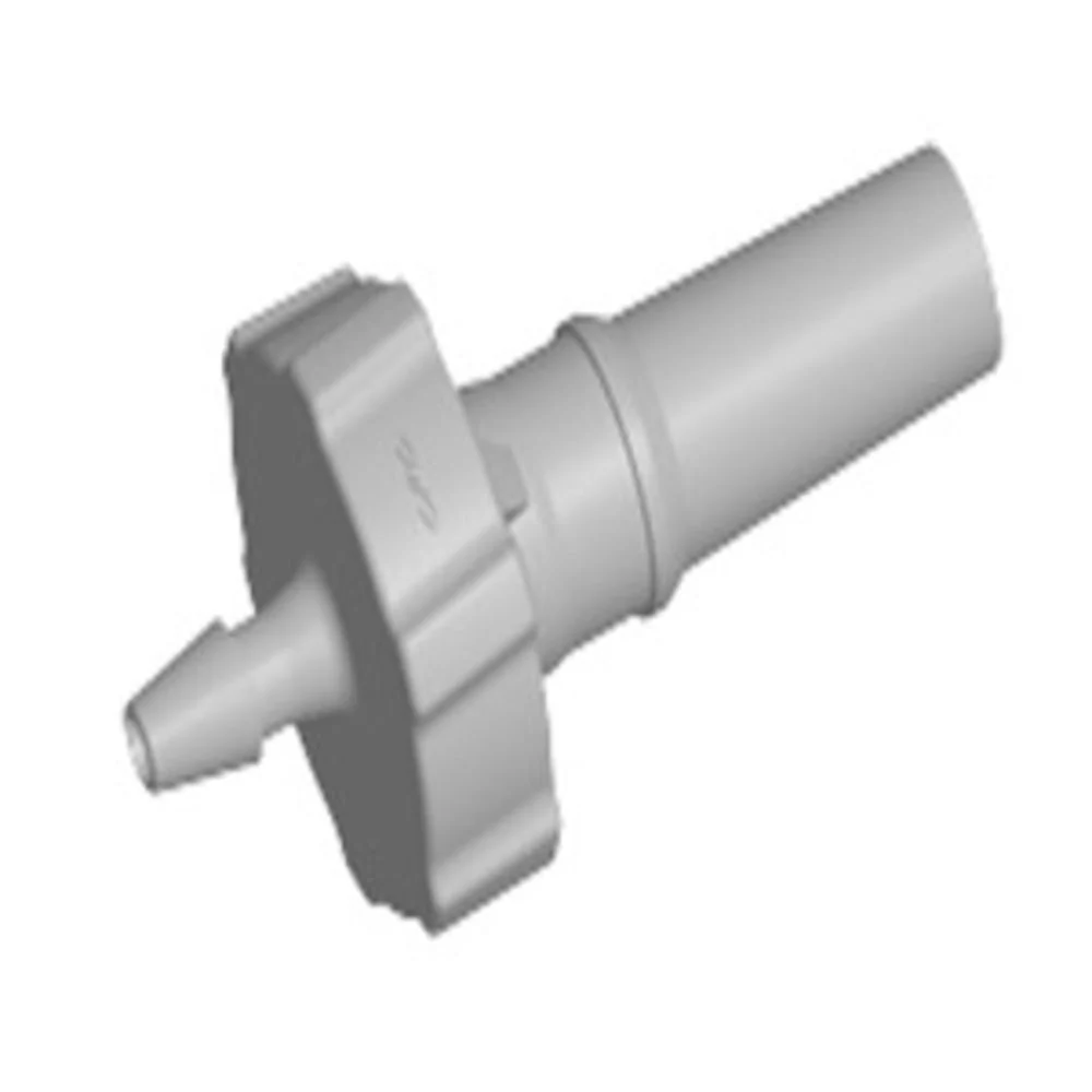 SLM21 Luer Fitting Natural Polypropylene Male Slip Luer X 1/16 HB — Pack of 1000