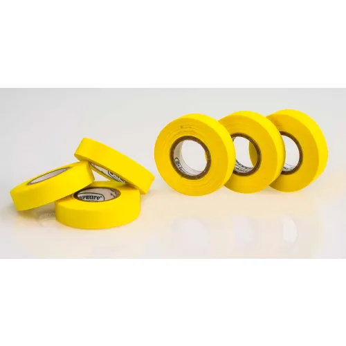 Bel-Art Write-On™ Label Tape 134810050, 15 Yards x 1/2"W, 1" Core, Yellow, 6/PK