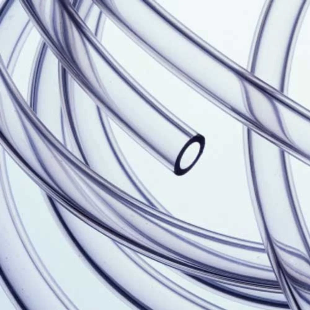 Clear Flexible PVC Tubing 7/8 ID x 1-1/8 OD — 100 Foot Roll