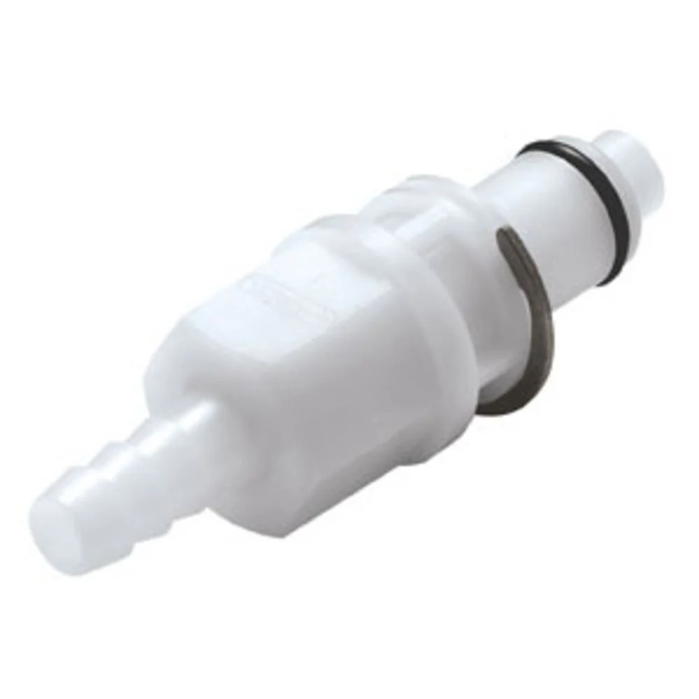 Multi-Mount Non-Valved Hose Barb Coupling Insert - 1/4 ID Barb Acetal — Bag of 10