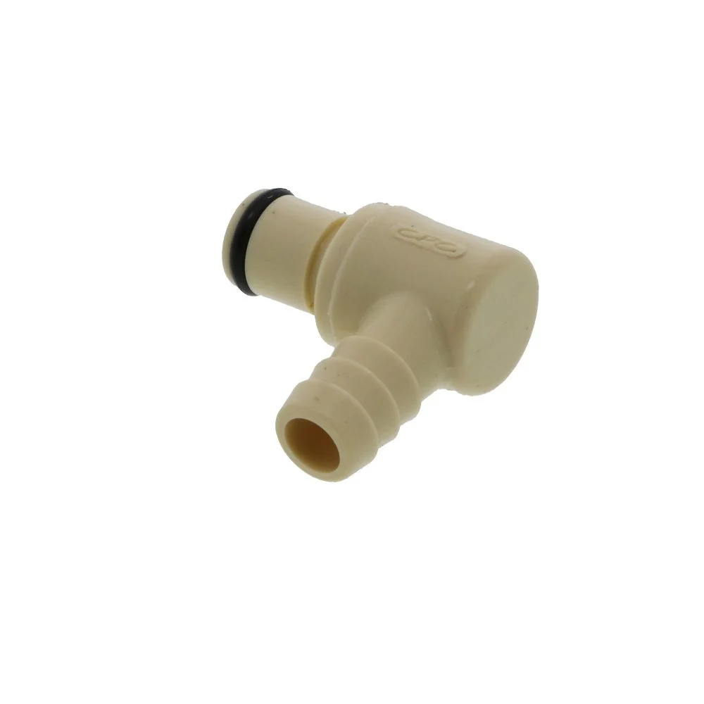 PLC2300612 Elbow Hose Barb Coupling Insert 3/8 ID Barb — Single