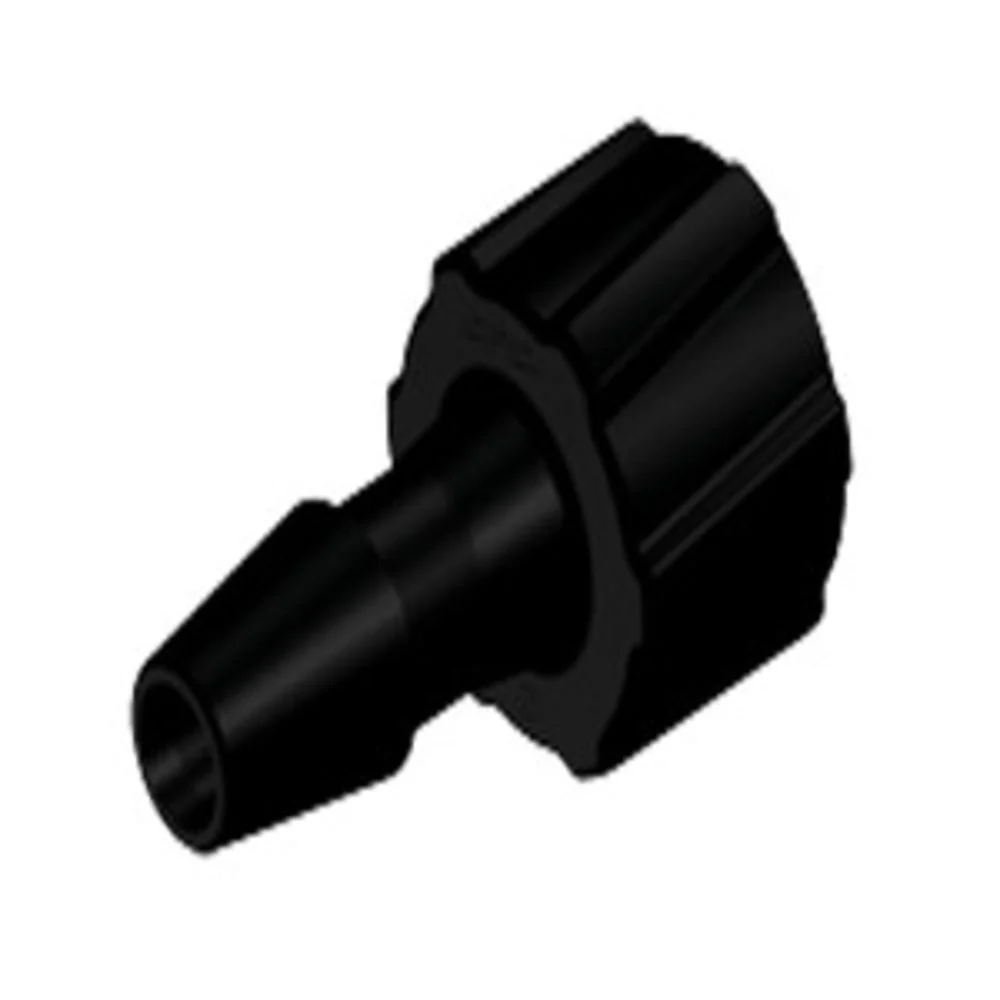 LM5131 Luer Fitting Black Nylon Male Luer X 5/32 HB — Single