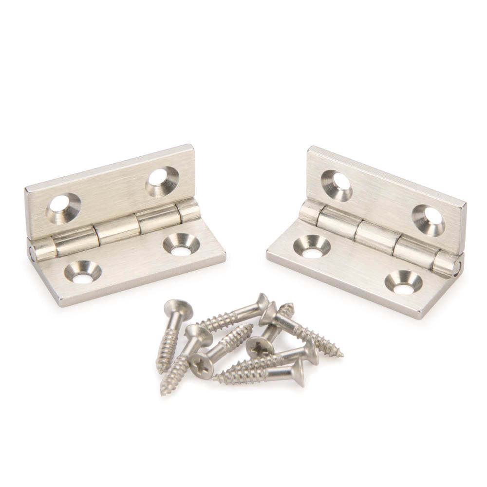 Stainless Steel Box Hinge - 1 Pair