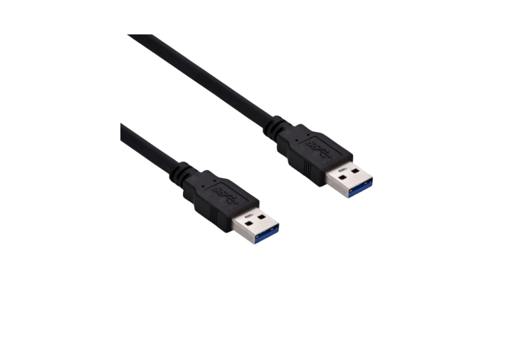 10Ft USB 3.0 A-Male to A-Male Black
