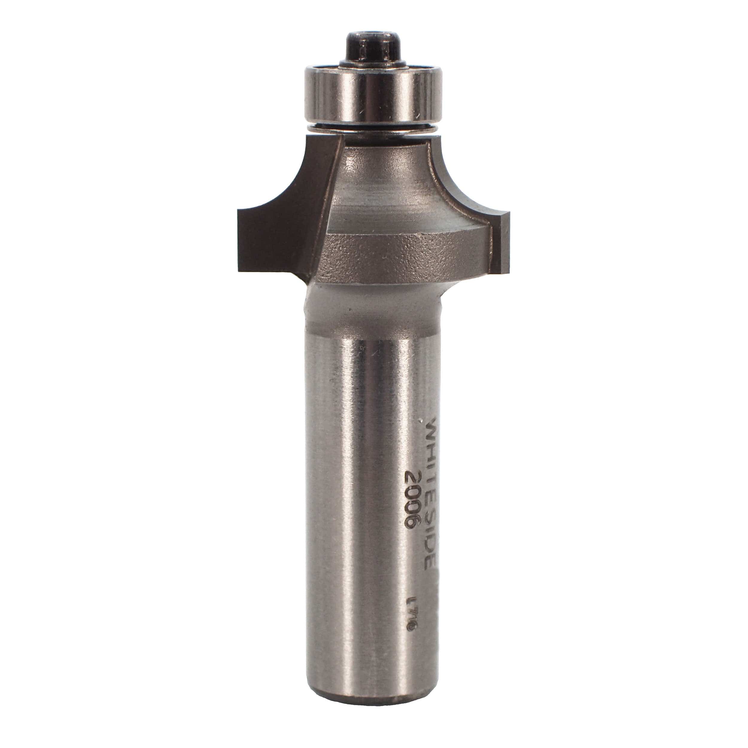 2006 1/4" Roundover Router Bit 1/2" SH 1/4" R X 1" D X 1/2" CL