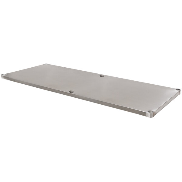 Advance Tabco UG-24-108 18 Gauge Galvanized Steel Adjustable Work Table Undershelf for 24" x 108" Table