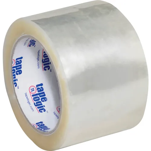 Tape Logic® #1000 Hot Melt Tape, 3" x 55 Yds., 3 Mil, Clear - Pkg Qty 6