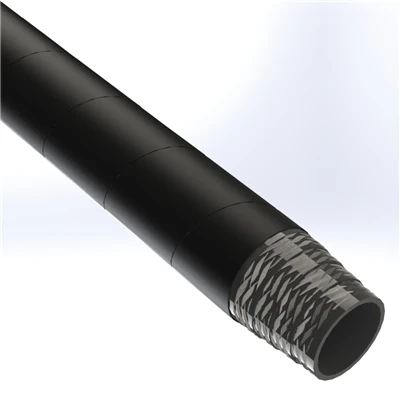 STEAM-.75-100N by Texcel | TEX-STEAM Series | Wire Braid Steam Hose | 3/4" Hose ID | 250 PSI | Black — 100' Length