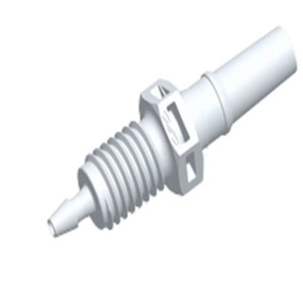 PMLM2170 Luer Fitting Natural PVDF Panel Mount Male Luer x 1/16 HB — Pack of 1000