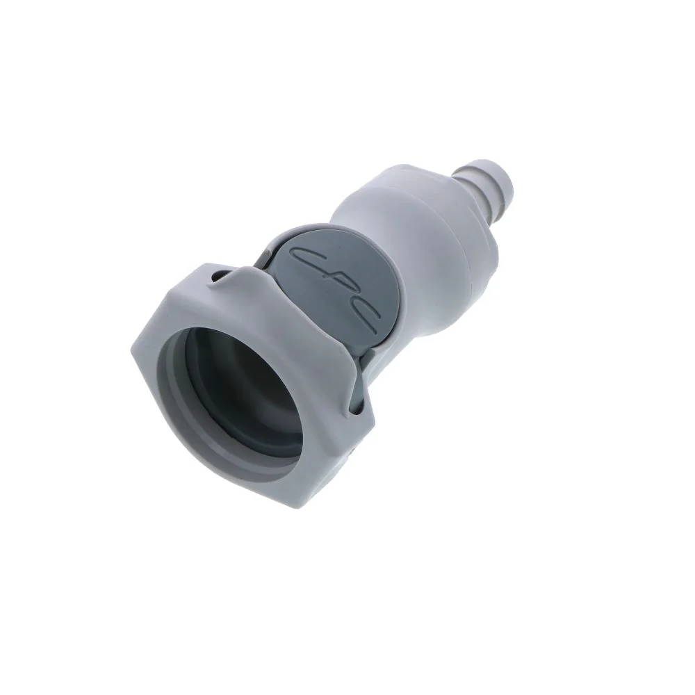 HFC17612 In-Line Hose Barb Coupling Body 3/8 ID Barb — Bag of 10
