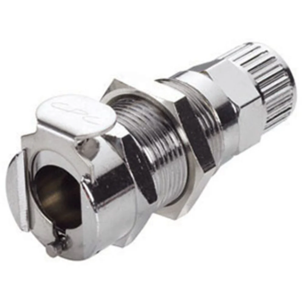 LCD12006 Valved Panel Mount PTF Coupling Body 3/8 PTF — Bag of 10