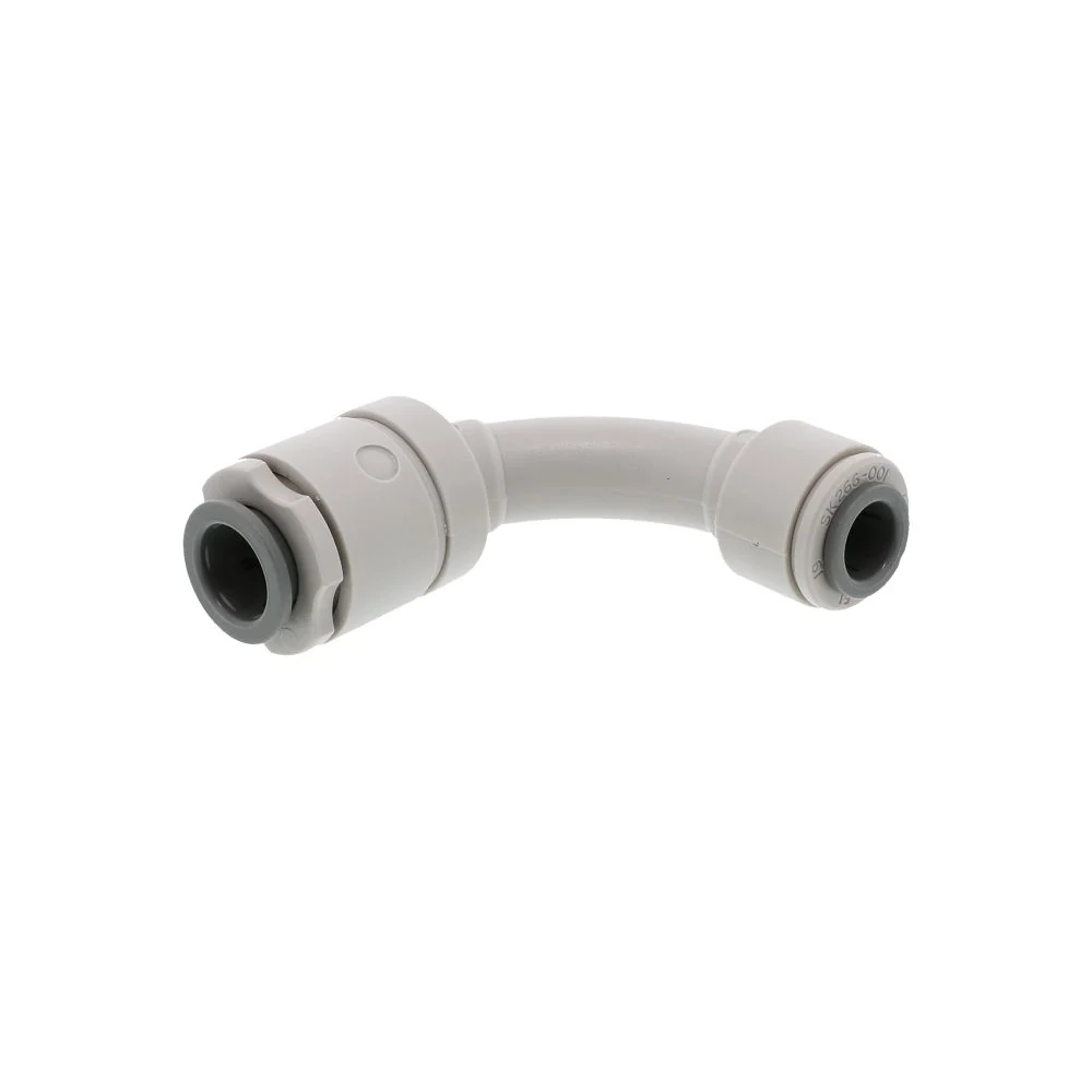 John Guest Superseal Flow Bend Elbow - 3/8 Superseal x 5/16 — Box of 100