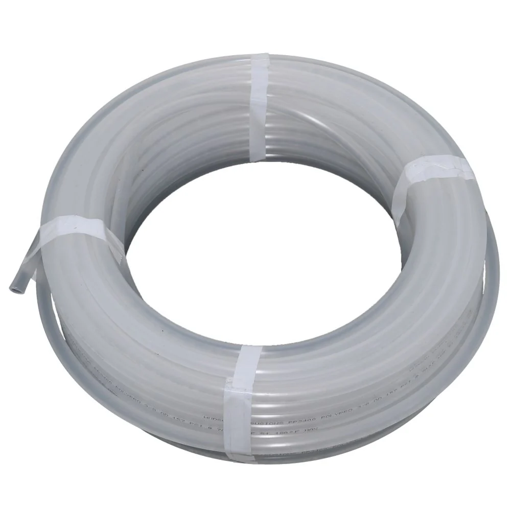 Clear Flexible PVC Tubing 5/8 ID x 7/8 OD — 10 Feet