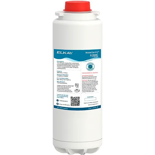 Elkay 3,000 Gallon WaterSentry Replacement Filter, 51300C