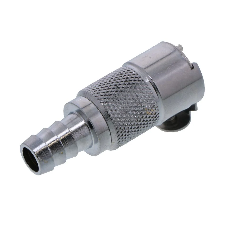LCD17006 Valved In-Line Hose Barb Coupling Body 3/8 ID Barb — Bag of 10