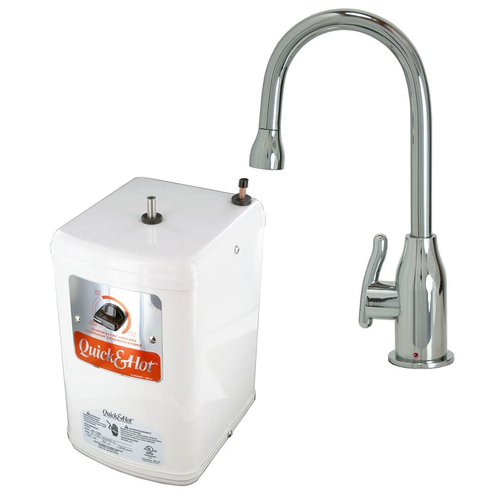 Mountain Plumbing MT1800-NL Hot Water Dispenser w/ Hot Water Tank — Polished Nickel