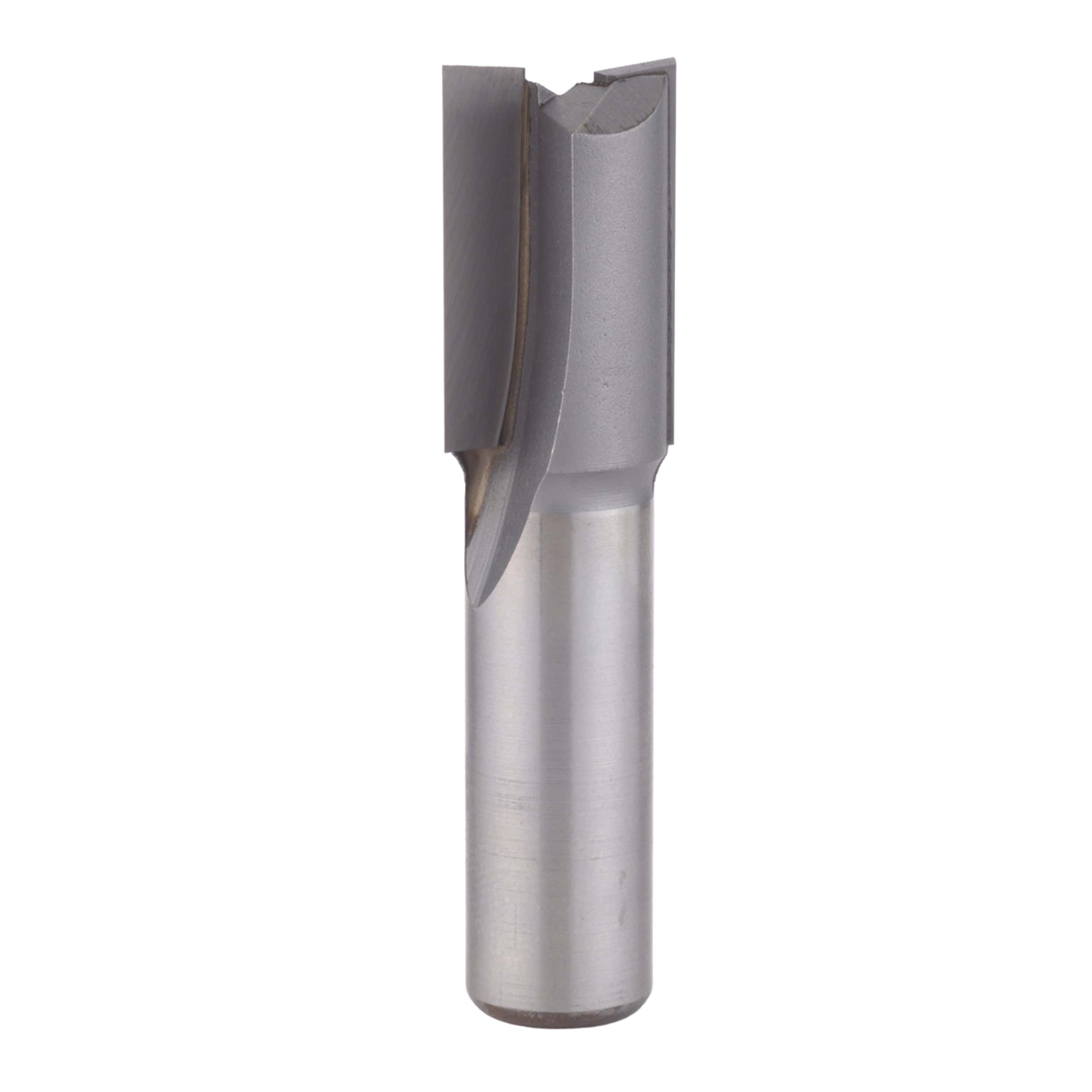 Double Flute Straight Cut Router Bit - 1/2" SH — 1/4" / 3/4" / 2-3/8"