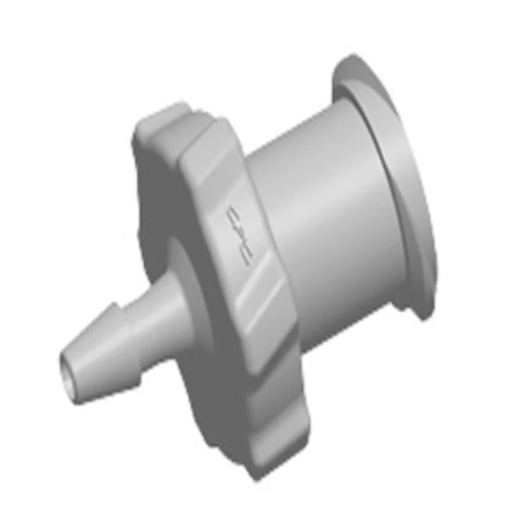 LF21 Luer Fitting Natural Polypropylene Female Luer X 1/16 HB — Single