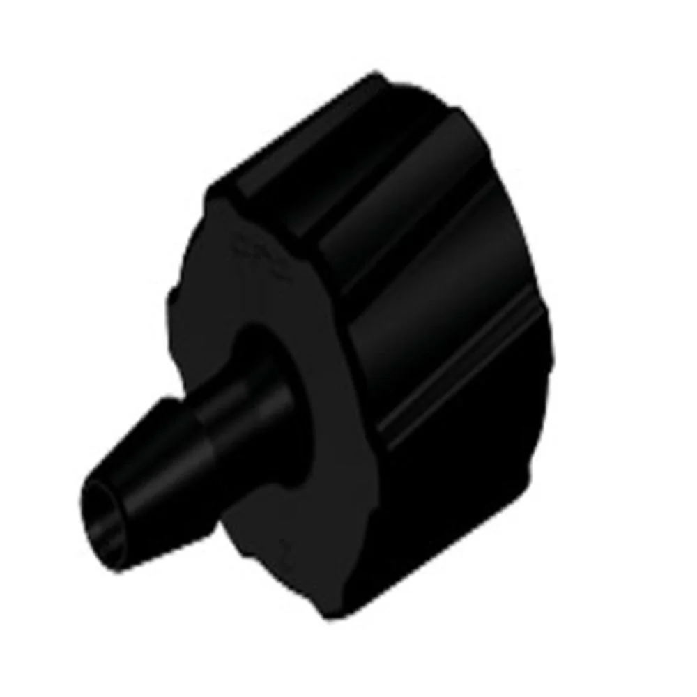 LM3131 Luer Fitting Black Nylon Male Luer X 3/32 HB — Pack of 1000