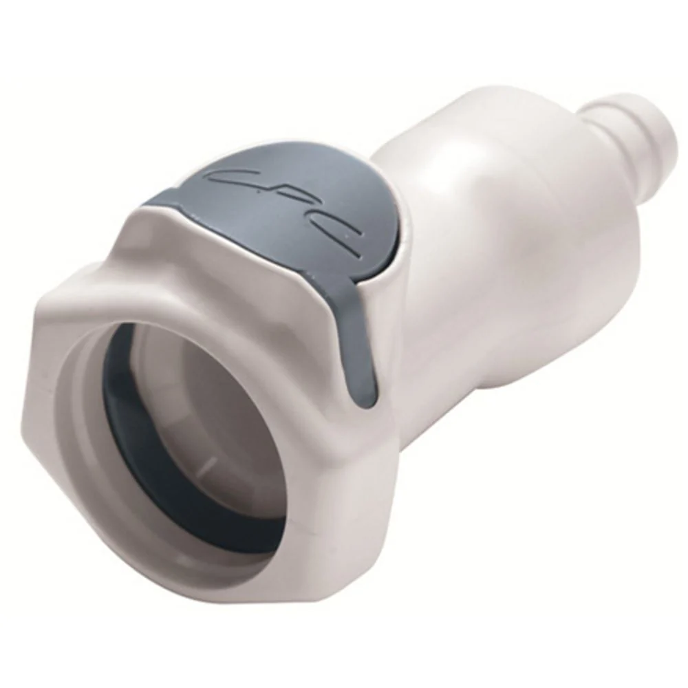 HFC17657 In-Line Hose Barb Coupling Body 3/8 ID Barb — Bag of 10