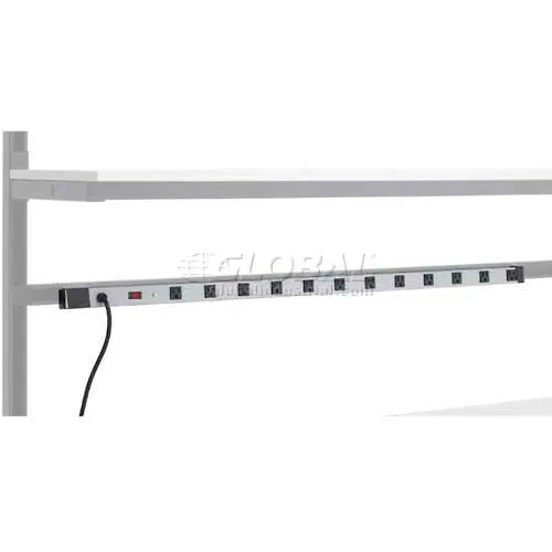 Kendall Howard™ LAN Station 48" Power Strip
