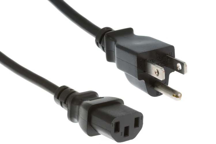 Power Cord for Dell XPS / Inspiron PCs, C13 to 5-15P, 6ft, 5120P