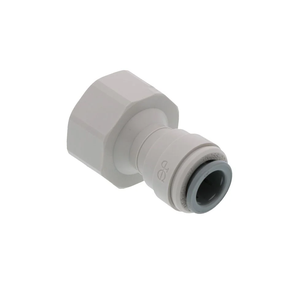 John Guest Female Adapter BSPP - 3/8 x 5/8 BSPP — Box of 150