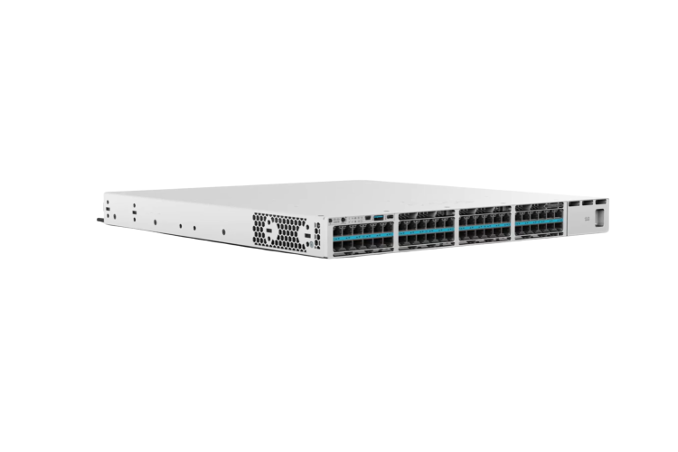 Catalyst 9300 48-port 10G/mGig copper with modular uplink, data only, Meraki Advanced or Enterprise