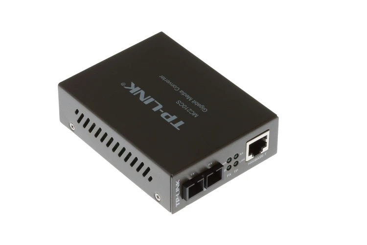 TP-Link Gigabit SC Singlemode Fiber Converter, 1310nm, 15Km