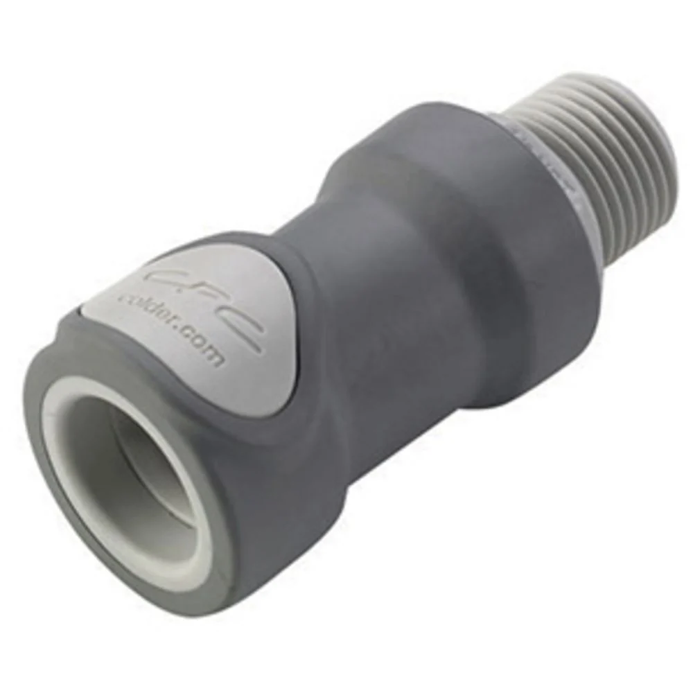 NS6D10008 Valved Male Thread Coupling Body 1/2 NPT — Single