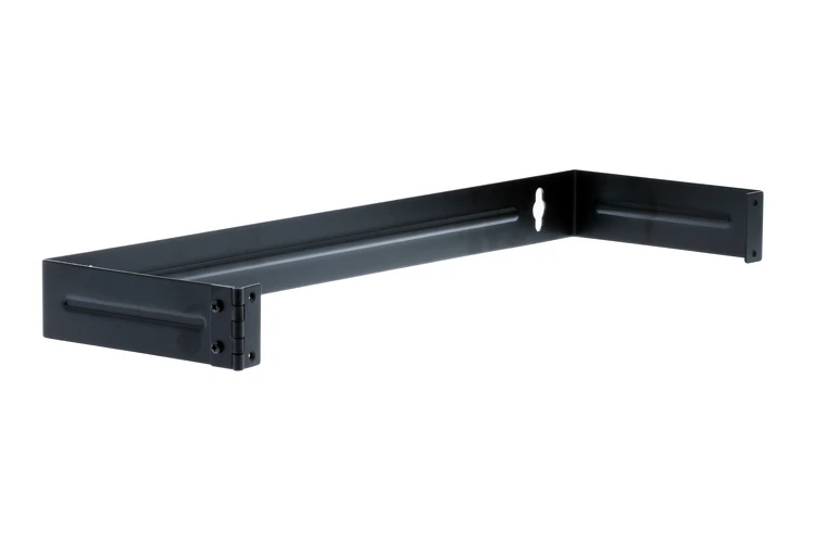 1RU Hinged Patch Panel Wall Mounting Bracket