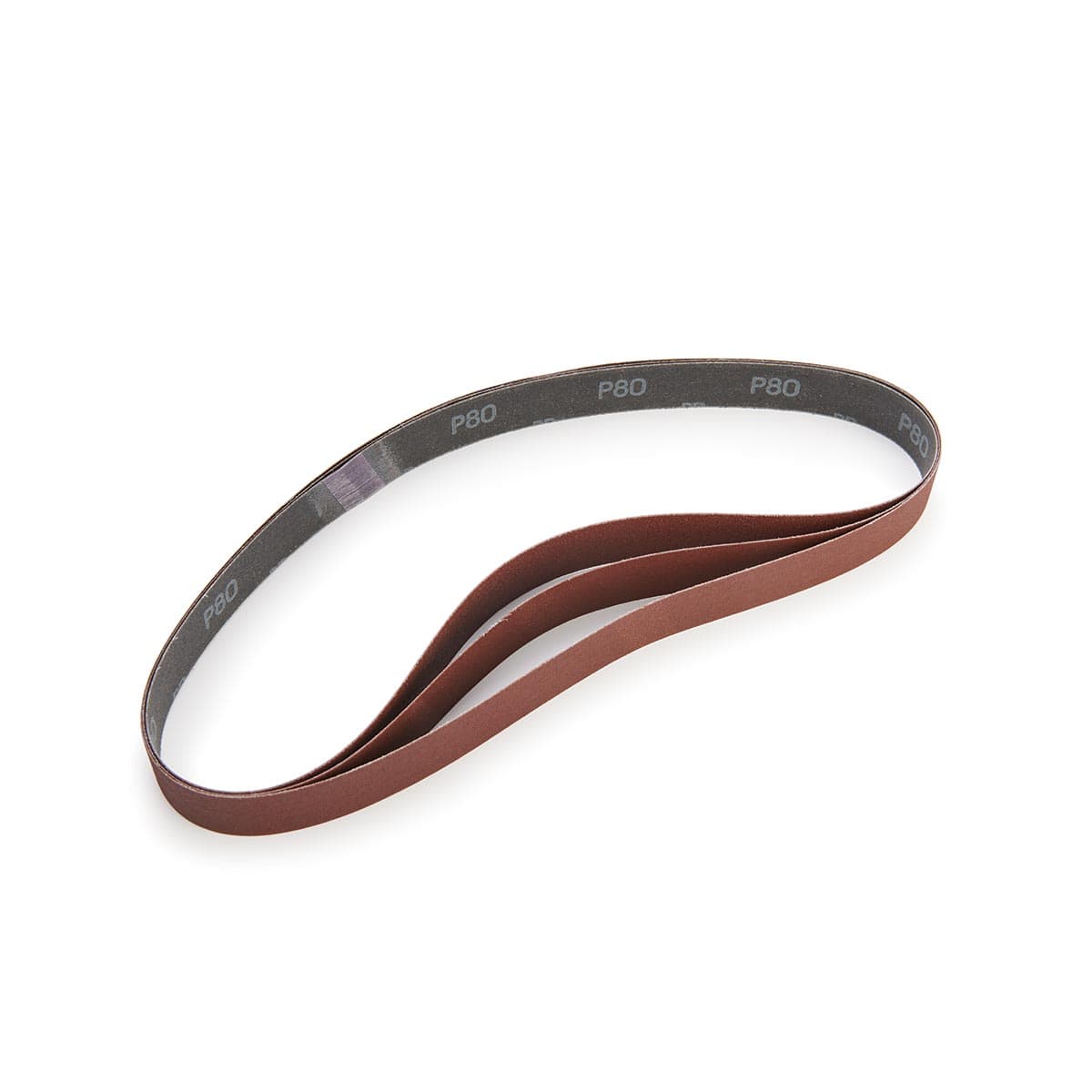 Aluminum Oxide Sanding Belt - 1" x 30" - 3 Pack — 1" x 30" / 80 Grit