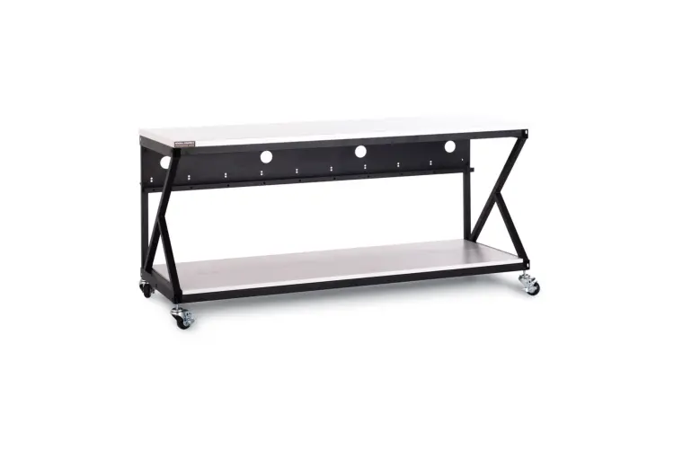 Kendall Howard 72in Performance Work Bench with Full Bottom Shelf
