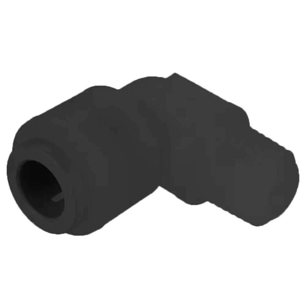 Parker TrueSeal Push in Tube Fitting - 3/8 OD - 1/4 OD - FB6ME4-HBLK — Box of 10
