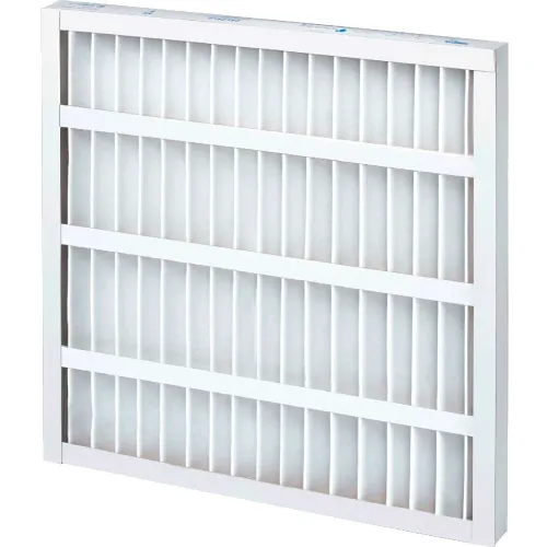 Global Industrial™ Pleated Air Filter, 25 X 25 X 2", MERV 8, Standard Capacity, Self-Supported - Pkg Qty 12